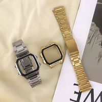 适配AE1200金属璃玻镜片,内吼31x31mm!卡西手表配件套装壳带改装