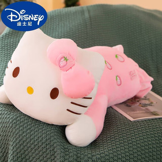 迪士尼（Disney）趴款hello Kitty抱枕凯蒂猫毛绒玩具kt猫公仔布娃娃女床上趴睡枕 趴kt猫（粉色） 80厘米（收藏送香包）