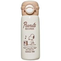 史努比儿童保温杯男女孩小上学吸管水杯316直双饮喝水壶