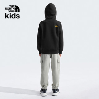 北面童装男女儿童卫衣舒适透气户外秋季TheNorthFace|89XY JK3/宇宙黑