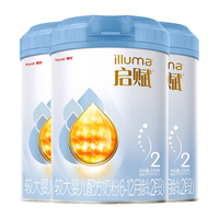 Wyeth/惠氏 启赋蓝钻 婴幼儿配方奶粉 2段 810g 3罐