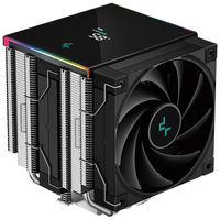 DEEPCOOL 九州风神 冰立方620 智能数显版 162mm 风冷散热器 黑色
