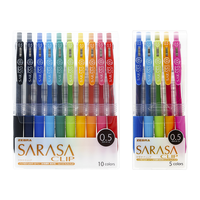 ZEBRA 斑马牌 JJ15-10CA 按动中性笔 混色 0.5mm 10支装