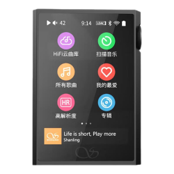 山灵 M1 Plus DSD硬解 无损音乐播放器  黑色