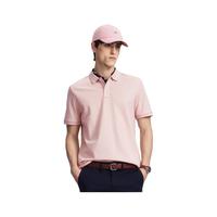 GANT 2025夏男士凉感T恤抗菌易打理短袖POLO衫 活力粉 XL