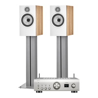  Bowers&Wilkins/宝华韦健 支持蓝牙 WIFI 无源音箱套装+功放  橡木色