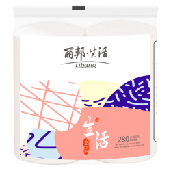 丽邦 5层无芯卷纸 妇婴2卷便携装