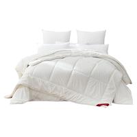 梦洁家纺 被子澳洲羊毛蚕丝二合一被冬被 1.5米床