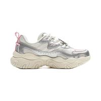 LI-NING/李宁 百搭 女士运动鞋 香槟白/银色-1 35
