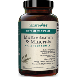 naturewise男士复合维生素 含南非醉茄B族维C钙锌硒多种维生素矿物质60粒/瓶 男性复合维生素