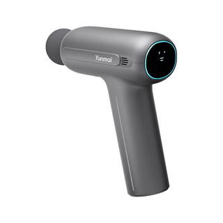 云麦专业级运动筋膜枪 经膜枪按摩器颈膜枪肌肉深层放松器按摩枪按摩仪运动 筋膜枪PB2S灰色