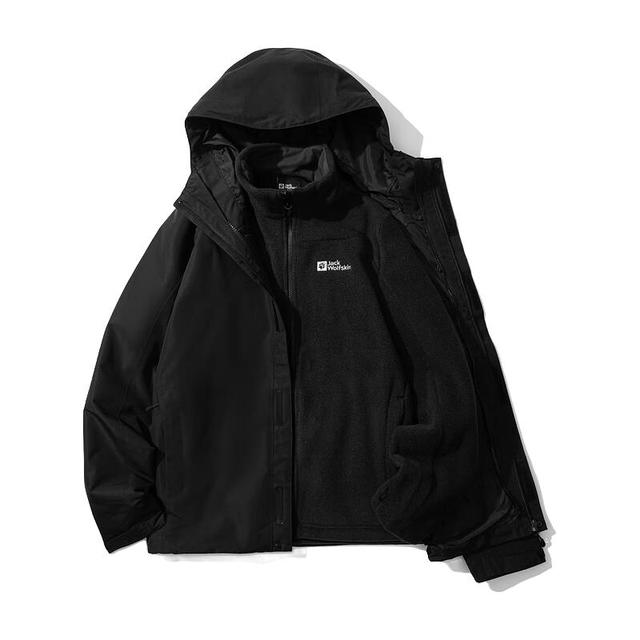 今日必买：Jack Wolfskin JOYFUL 男款三合一冲锋衣 A65466
