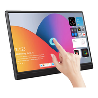 爱国者aigo超清便携显示器拓展屏 电脑显示器手机笔记本移动屏 PS4/5 副屏Type-C一线通 /高清1200P/触摸款