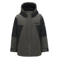 TANBOER 坦博尔 22羽绒服男撞色拼接连帽派克工装保暖秋冬外套TA331577