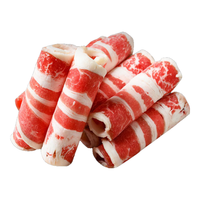 味道帮澳洲雪花牛肉卷m9原切肥牛卷火锅片寿喜锅生鲜火锅食材烧烤牛肉 谷饲肥牛火锅片()