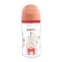 Pigeon 贝亲 玻璃奶瓶 绿色240ml