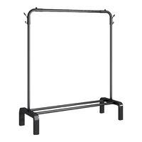 秉优晾衣架落地衣钩卧室阳台晾衣杆室内宿舍晾晒凉挂衣服单杆衣帽架子