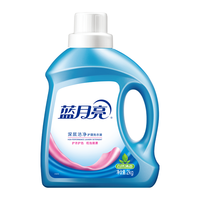 清洁收纳：蓝月亮 深层洁净洗衣液 2kg 自然清香