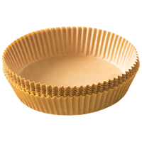 GANG GE 御中纯品 空气炸锅专用硅油纸 50张 棕色