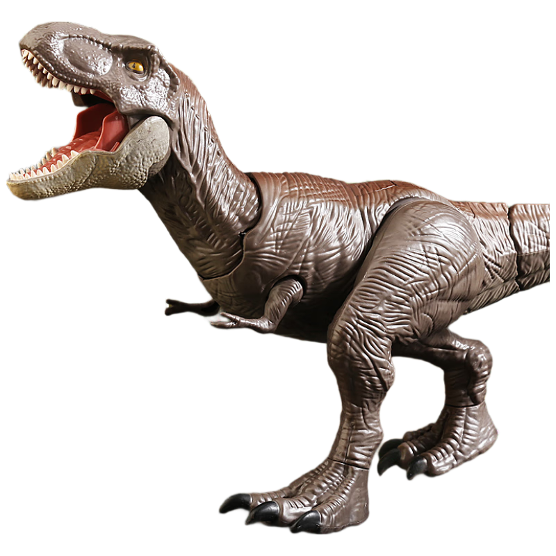 侏罗纪霸王龙仿真动物模型世界4会叫动大号3-6岁儿童礼物 双脊龙558-1