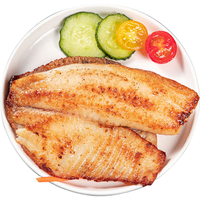 潮味码头鱼排黑椒3袋+蒜香3袋(共660g)罗非鱼柳鱼片无骨无刺优蛋白轻食 黑椒鱼排*3袋+蒜香鱼排*3袋