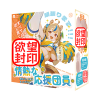 YOKUBOU日本情热应援团飞机杯大屁股肥臀阴臀倒模膜名器斐济杯圣杯子宫杯 应援团(CO款 舒适锻炼器)【情趣礼包】