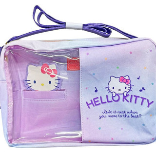 三丽鸥（SANRIO）HelloKitty收纳斜挎包可放玩偶 潮玩周边纪念品斜挎包