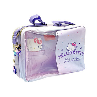 三丽鸥（SANRIO）HelloKitty收纳斜挎包可放玩偶 潮玩周边纪念品斜挎包