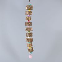 火山石串玄凤牡丹虎皮鹦鹉磨牙用品鸟食松鼠吊串啃咬玩具用具