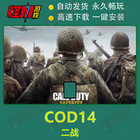 休闲COD使命召唤1-14 17全系列中文版免steam电脑PC单机游戏 COD使命召唤14:二战