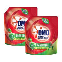 奥妙 OMO除菌除螨洗衣液壶嘴袋装洗衣液3KG*2 6000g