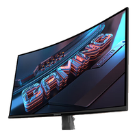 技嘉（GIGABYTE）31.5英寸 显示器2K 电脑专业电竞游戏战术高刷新1500R曲面屏幕 GS32QC 【2K/170Hz/1Ms/曲面】 