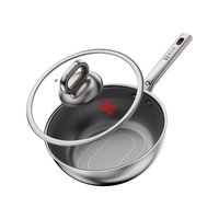 KÖBACH/康巴赫 真钛0涂层 炒锅 316L不锈钢