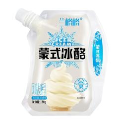 兰格格 草原酸奶蒙式冰酪原味/草莓味酸奶180g*12袋装便携