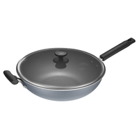 苏泊尔(SUPOR)炒锅不粘锅炒菜锅平底 炒锅电磁炉燃气灶通用锅具 缤彩易洁少油烟 直径32cm EC32SP14