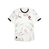 彪马（PUMA）葡萄牙队主客场球员版球衣吸湿速干短袖T恤男子运动上衣780769 白-黑色-04 M (175/96A)