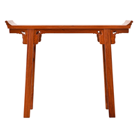 唐煌轩红木家具缅甸花梨（学名：大果紫檀）条案桌实木仿古翘头案中堂客厅供桌玄关案几 83*40*85cm