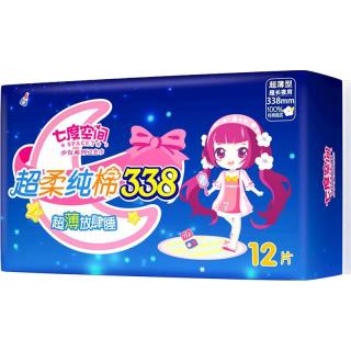 88VIP：七度空间 少女夜用338纯棉12片
