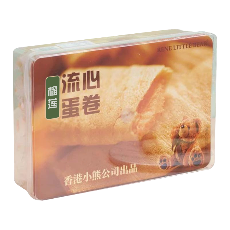 Rene Little Bear 榴莲流心蛋卷 336g 盒装 饼干