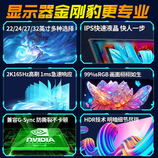 KING KONG LEOPARD/金刚豹 S2496 165Hz 24英寸 IPS显示器