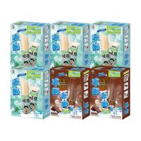 旺旺碎冰冰冻痴组合装 旺仔牛奶味经典冻痴碎冰冰 棒棒冰冷饮冰品 B款(碎冰冰78ml*8*2+冻痴85ml*4)