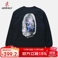 GRAMiCCi 小野人 男女通款印花圆领长袖T恤 G5SU-T173
