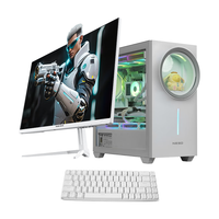 NESO 星耀舰3专属电脑主机箱+23.8英寸轻电竞显示器 (冰川白色套装)