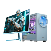 NESO 星耀舰3专属电脑主机箱+23.8英寸高刷电竞显示器 (冰晶蓝色套装) 【冰晶蓝套装】23.8英寸180Hz