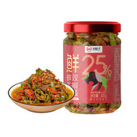 川娃子 蒜蓉辣椒酱 200g 25%肉含量双椒酱