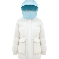 【轻暖时尚单品】秋冬季优雅商务通勤必备保暖舒适羽绒服女