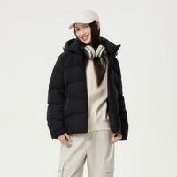 坦博尔 羽绒服女可脱卸帽城市运动潮流撞色厚外套TBF550386D