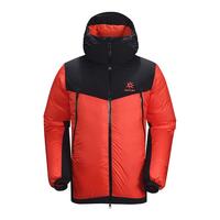 凯乐石户外900蓬羽绒服男女高海拔登山加厚防寒鹅绒服外套8000GT 火焰红 XS