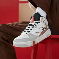 特步 时尚板鞋复古中国风运动休闲鞋耐磨滑板鞋男鞋