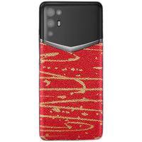 VERTU iVERTU 奢华真皮背盖 红色 12GB+512GB 5G手机